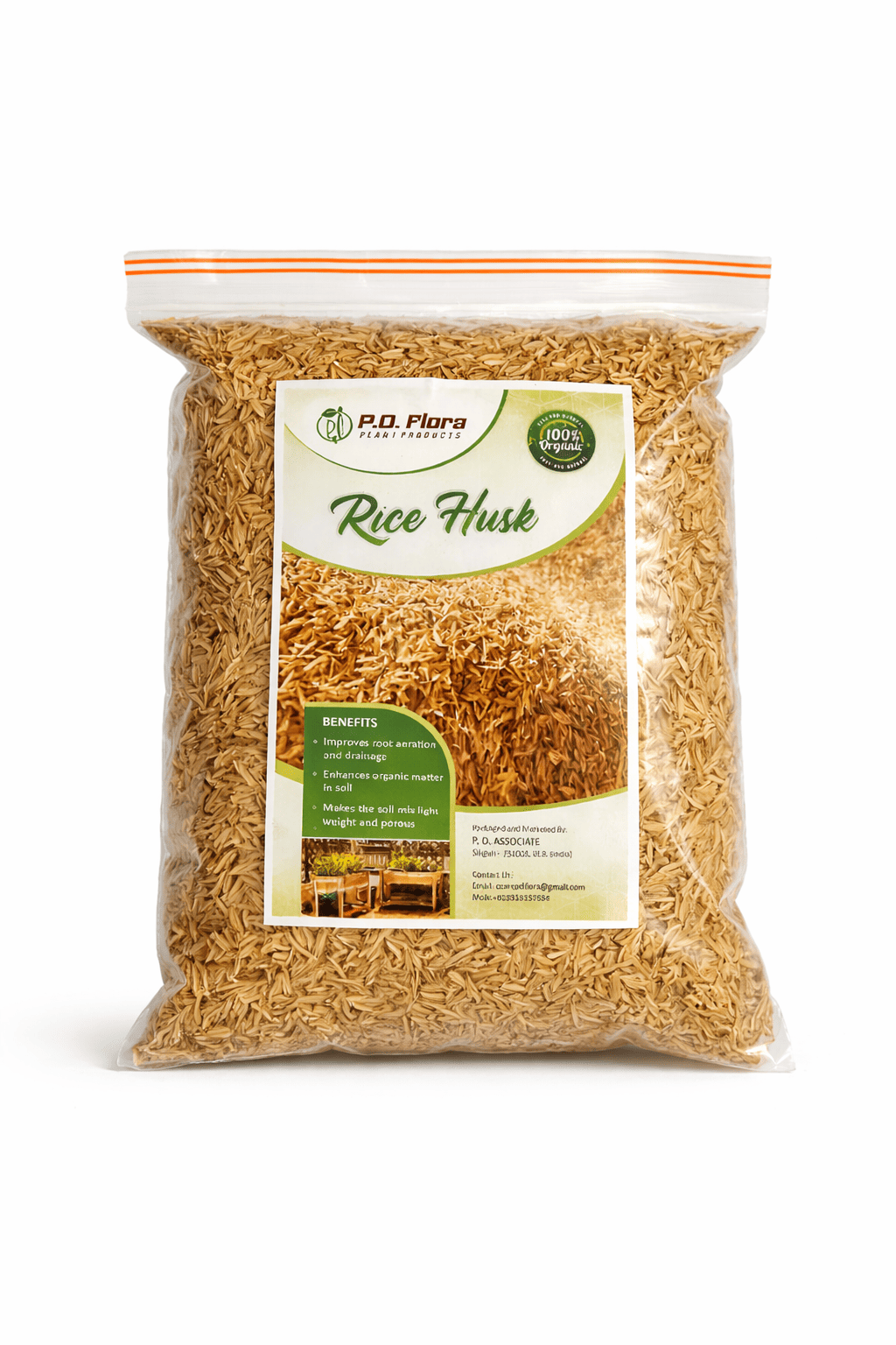 Rice Husk for Plants - PD Flora